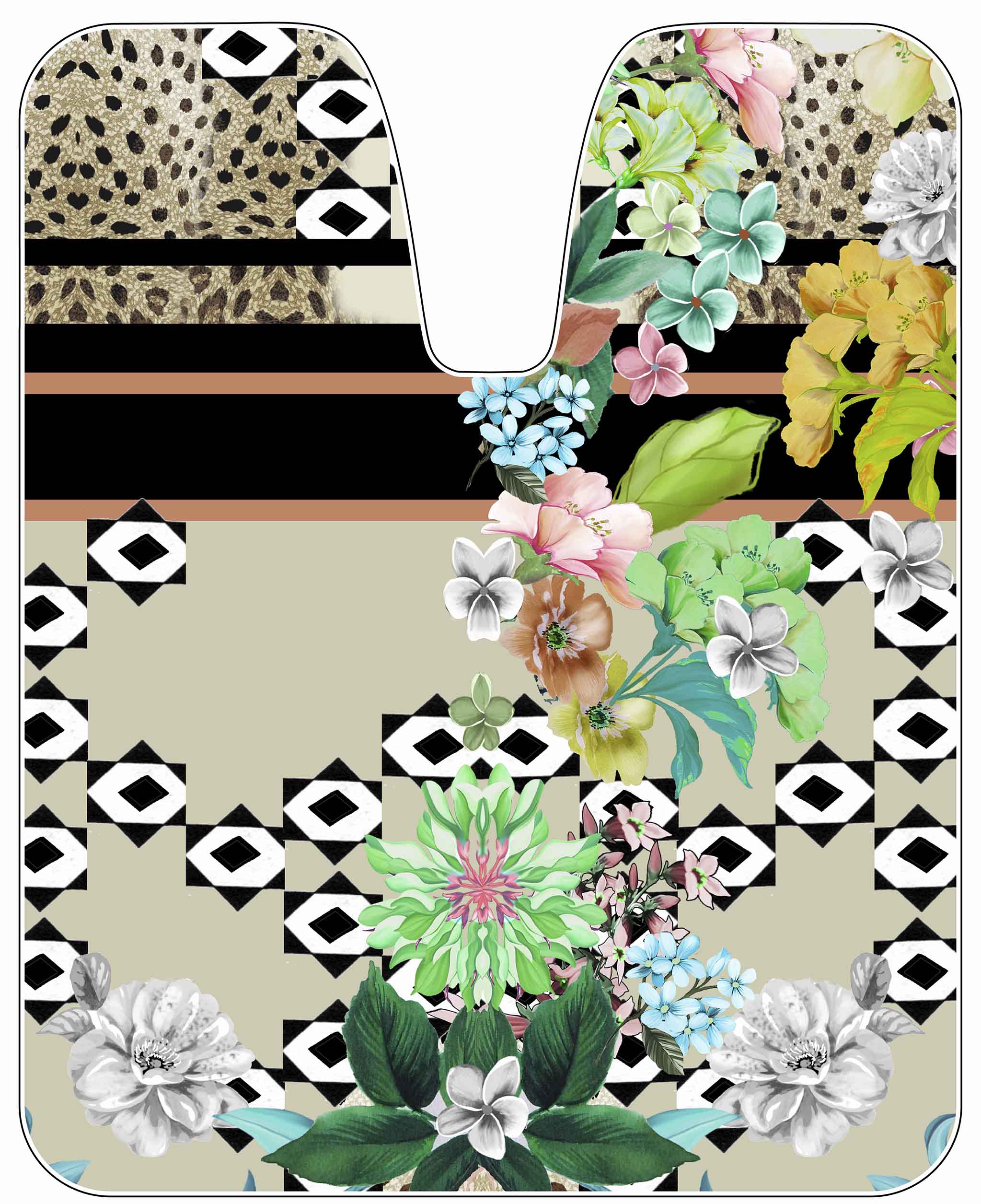 Print #1520 Exotic Flower – dezzines